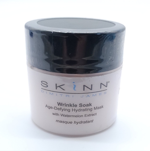 SKINN Dimitri James Wrinkle Soak 2 oz Age Defying Hydrating Mask Watermelon - Picture 1 of 4